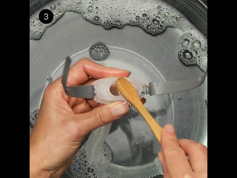 ResMed AirFit N30: Weekly nasal cradle CPAP mask cleaning