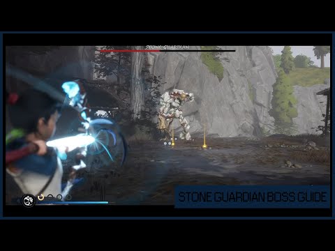 Kena: Bridge of Spirits - How to BEAT the Stone Guardian, EASY BOSS Guide,  Fight Explained