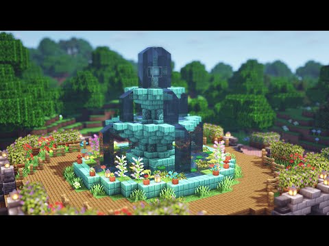 Ultimate Minecraft Fountain Build - Step by Step!