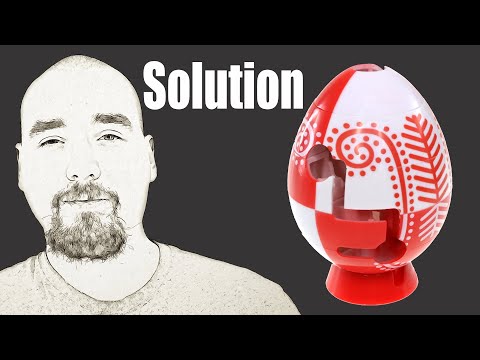 Smart Egg Red from BePuzzled - Solution