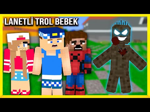 MİNECRAFT LANETLİ VUDU BEBEK İLE TROLLEDİLER 😱 Minecraft Zengin Fakir Hayatı