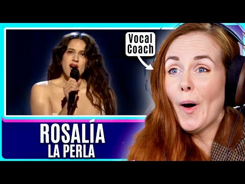 ROSALÍA Is A UNIQUE Talent 🇪🇸 | Vocal Coach Analysis | La Perla (The Tonight Show w/Jimmy Fallon)