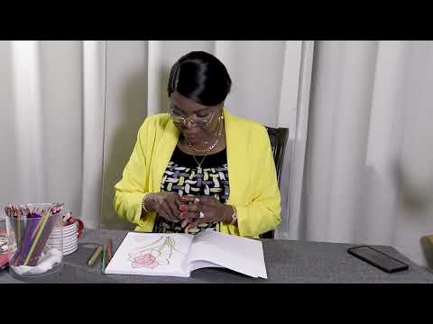 #ShortVideos BEAUTIFUL FLOWERS, COLORING BOOK WITH SCRIPTURES, FOR ADULTS, TEENS, CHILDREN.