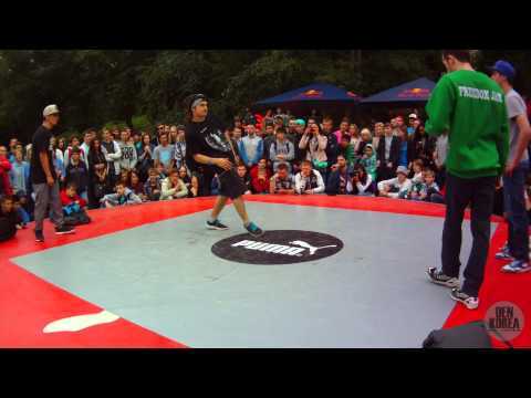 Bootuz & Vados (win) vs Vlad & Bullet from Space | 1/4 | PUMA BREAKDANCE SESSION 2014
