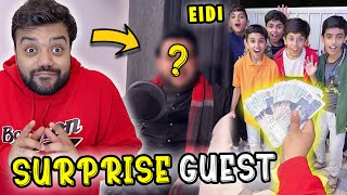 Surprise Guest At My House! 🤯 Bachon Ko Eidi De Kar Aur Gari Saaf Karwali 😂