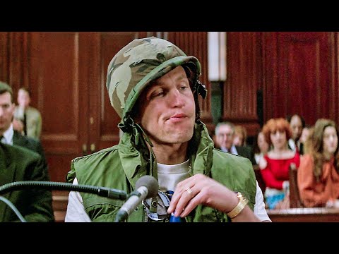 Larry Flynt wears the US Flag as a diaper in court | The People vs. Larry Flynt | CLIP