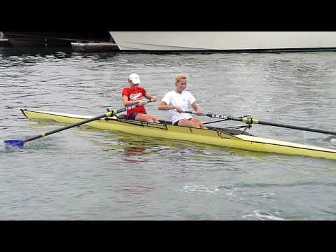 Alex and Michelle rowing pair p7