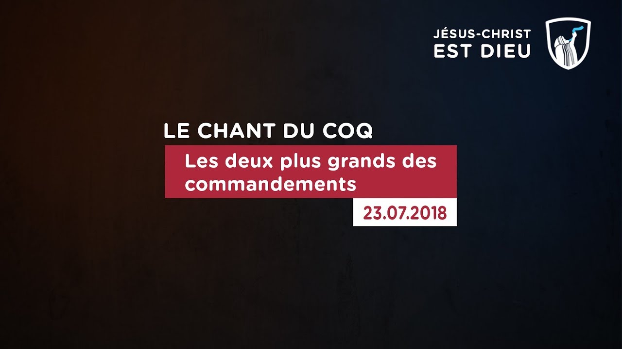 Thumbnail of video: Les 2 plus grands des commandements