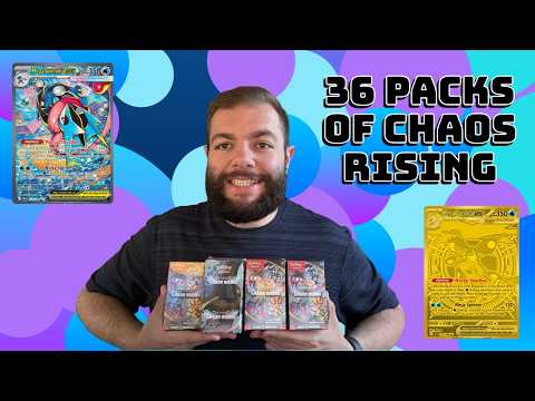 Opening 36 packs of Chaos Rising