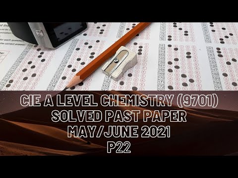 CIE A Level Solved Past Paper May/June 2021 22