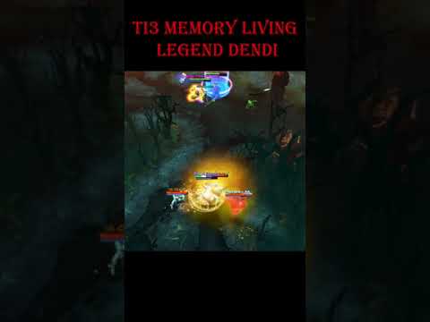 Ti3 Memory ! living legend Dendi ! Dota 2 #Shorts