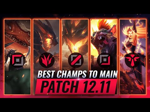 TOP 3 Mains For EVERY ROLE in Patch 12.11 - League of Legends Season 12