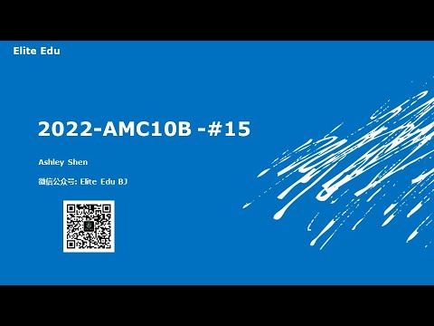 2022 Amc 10b Problem 15