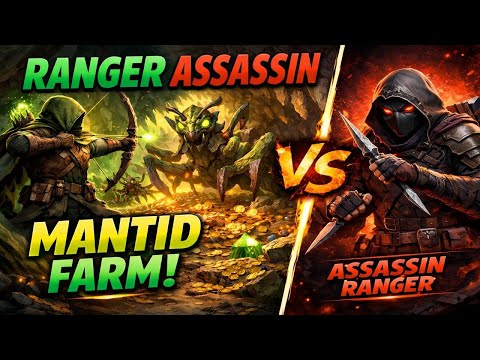 “Ranger/Assassin Mantid Farm INSANE Gold — Assassin/Ranger Comparison at the End!”