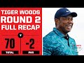 Tiger Woods Shoots 2-Under (70) In Round 2 of the Hero World Challenge I FULL RECAP I CBS Sports