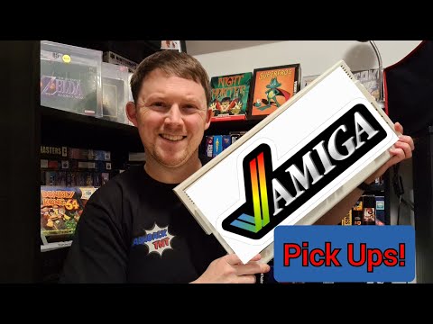 Pick Ups Video #8 | Amiga Games & New Piece of Amiga Hardware!