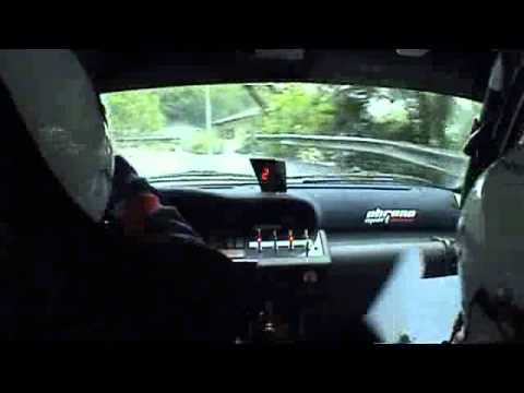 Cameracar Rally Valli Ossolane 2012 Quagliarella-Demonti Clio FA7 3°di classe