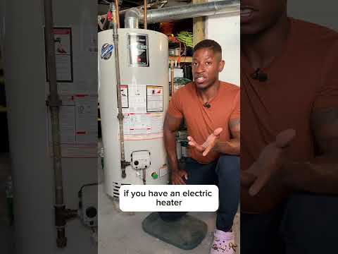 How to drain the water heater. Part 1