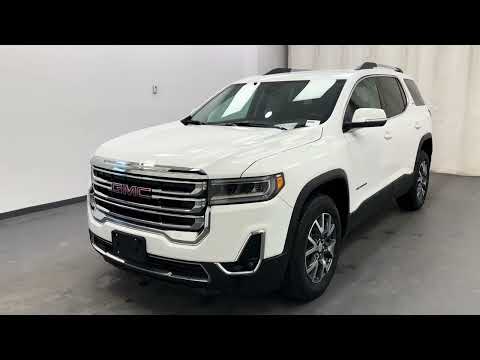 2023 GMC Acadia AWD SLT in White for sale at Davis GMC Buick Lethbridge in Lethbridge, AB