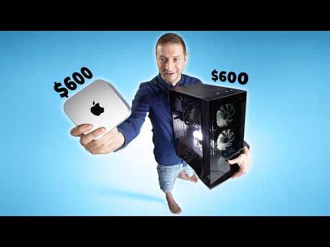 M4 Mac Mini vs Custom PC | UNEXPECTED