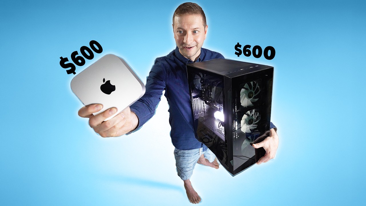 M4 Mac Mini vs Custom PC | UNEXPECTED