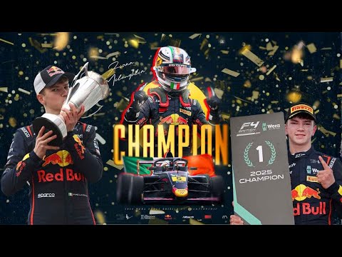 Fionn McLaughlin British F4 Champion 2025