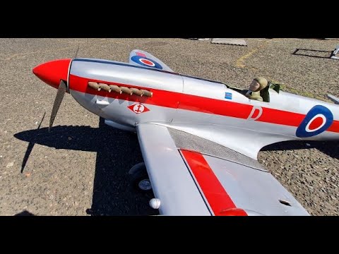 WW2 FIGHTERS RC DISPLAY AT RAF TIBENHAM MEMORIAL FLY-IN - 2021