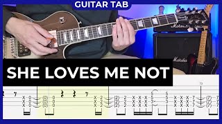 Papa Roach - She Loves Me Not - Guitar Tab | Lesson | Cover | Tutorial