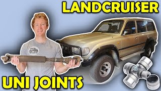 Uni Joints Replacement &amp; Propeller Shafts - 80 Series Landcruiser