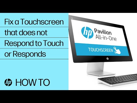 Fix a Touchscreen that does not Respond to Touch or Responds Intermittently | HP Support