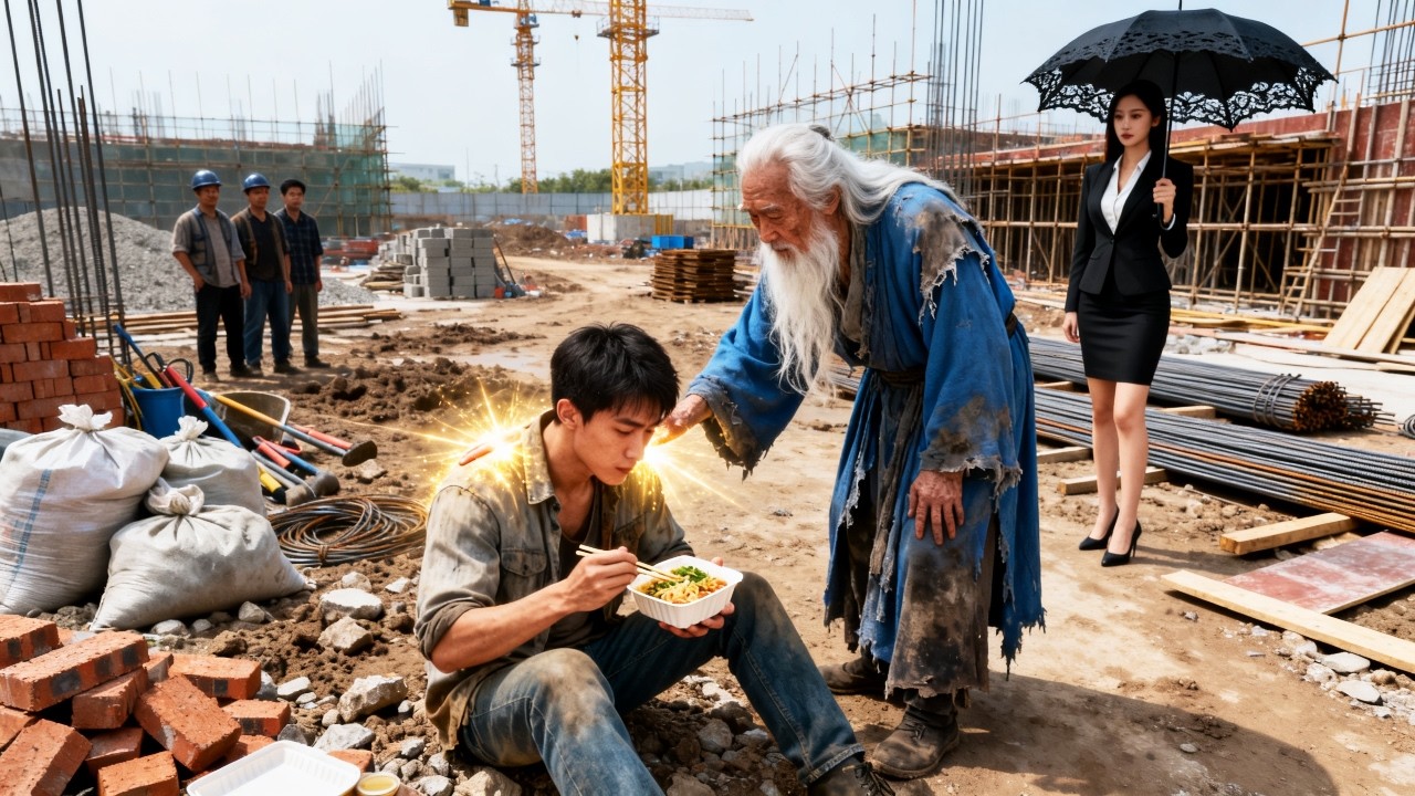 工地搬磚小伙子一把救下臟兮兮的老頭，豈料老頭竟是預言之神！輕輕一拍肩傳授小夥子上古神眼，從此改變命運逆轉人生！