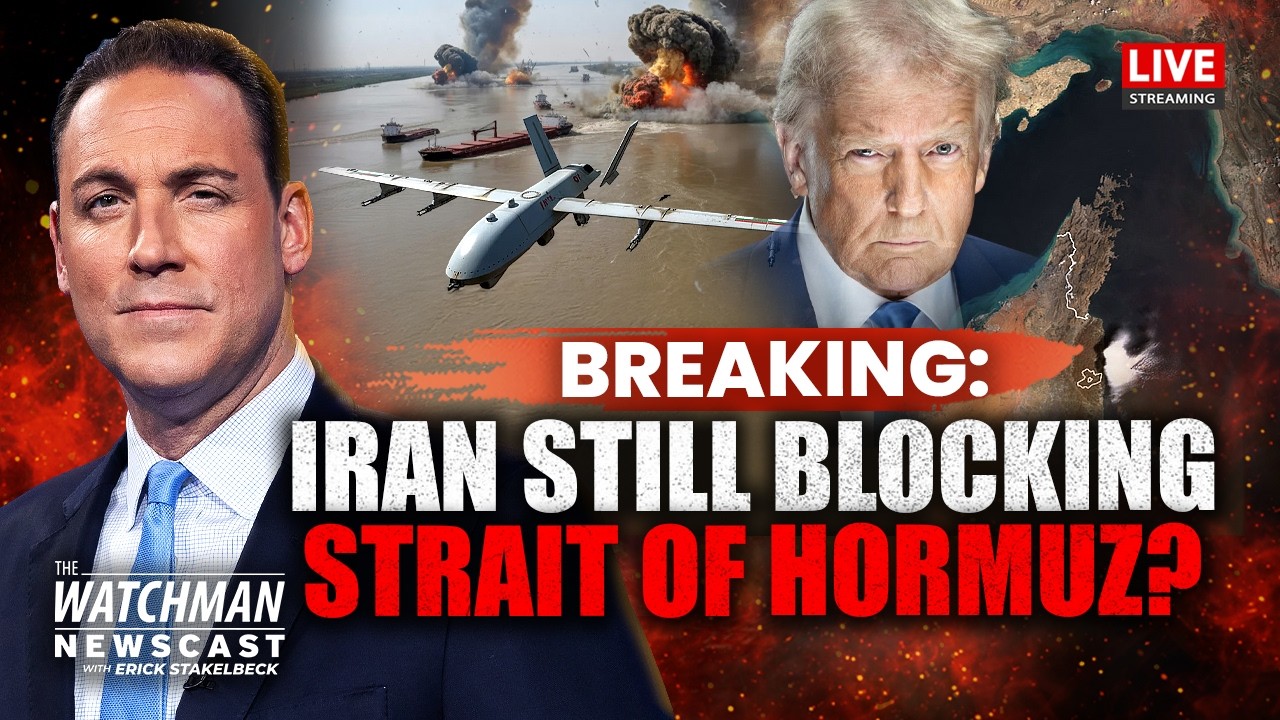 Trump THREATENS Iran Over Strait of Hormuz as Talks Begin; Israel Watching | Watchman Newscast LIVE