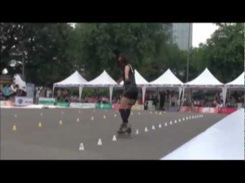 2012 TSS Classic Slalom Junior Women 1st Runner up Chiu Yin Hsuan