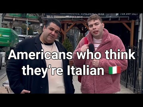 Americans who think they’re Italian 🇮🇹