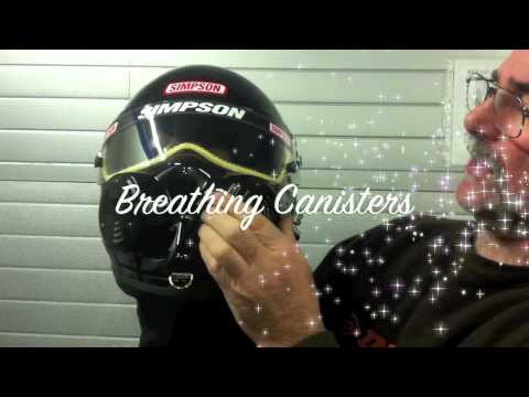 Simpson CH3 NO2 helmet Top Fuel helmet SA2010 SFI Drag racing approved from Custom Cruisers UK