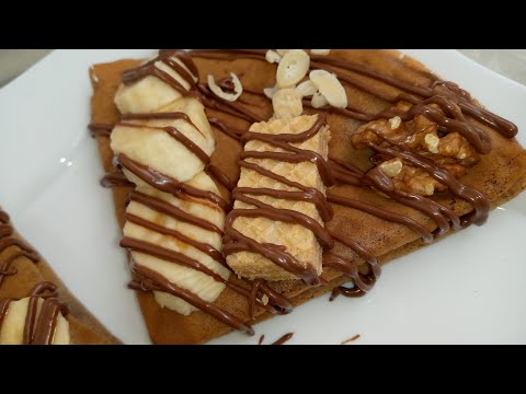 #@Rida /للطبخ.كريب شوكولا 😋🦋🍫🍫  خفاف ومقرمشين 🥇🎀 وبنة ولا أروع