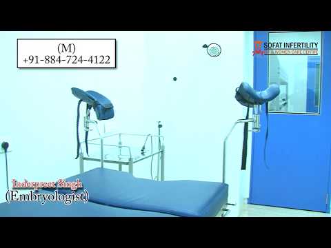 Inderpreet Singh (Senior Embryologist) Introducing Embryo Transfer Room & Clean Room Lab