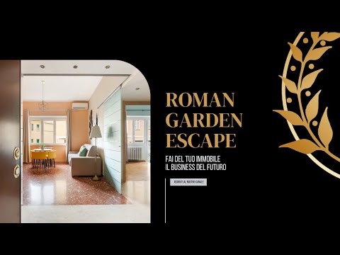 🔑 ROMAN GARDEN ESCAPE 🔑 UN ANGOLO DI PACE CON GIARDINO INTIMO E RISERVATO