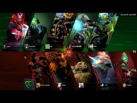 Dota 2 || Immortals vs Blue Pikachu Game 1 - The Bucharest Major NA Qualifier- Group Stage
