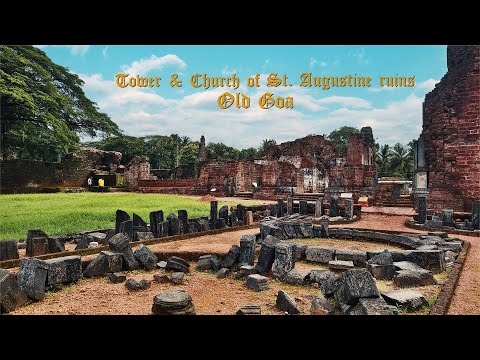 Tower and Church of St Augustine ruins | Old Goa