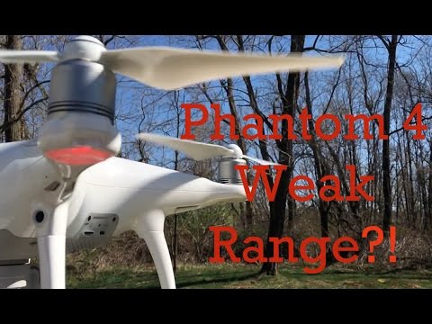 Phantom 4 Weaker Range Than The Phantom 3?