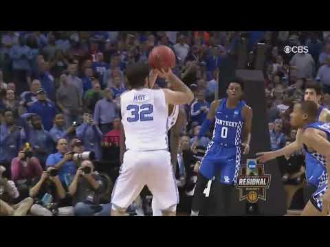 2017 UNC and Luke Maye beat Kentucky (THSN audio)