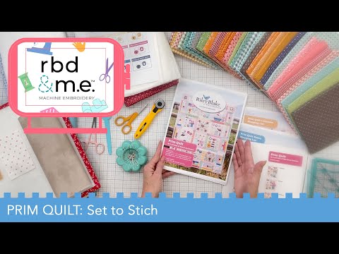 RBD & M.E. - Prim Stitch Along - Set to Stitch