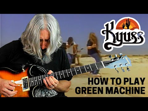 Kyuss Green Machine Guitar Lesson + TAB