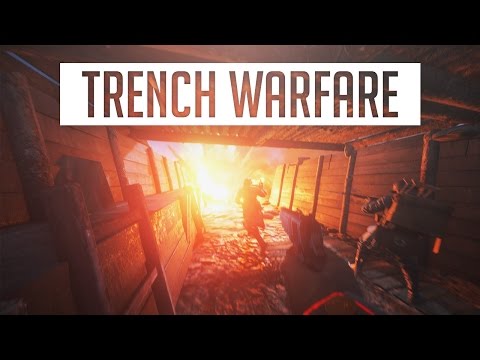 ►13 MINUTES OF 1440p TRENCH WARFARE - No HUD Immersion Battlefield 1 Neville Nights