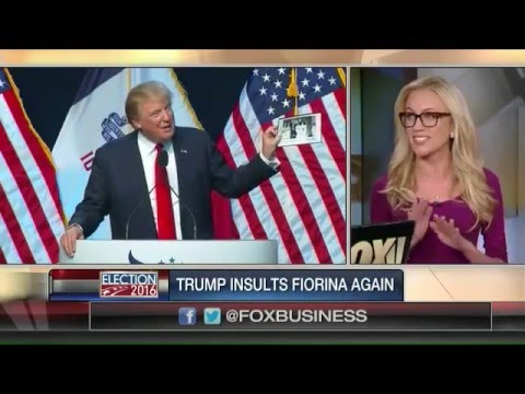 09-21-15 Kat Timpf on Mornings with Maria - Trump Insults Carly Again