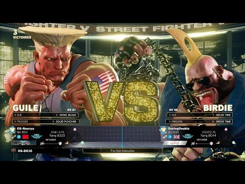 OS-Nouryu (Guile) vs SeeingDouble (Birdie) Rank Match sf5
