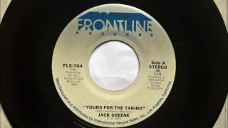 Your's For The Taking , Jack Greene , 1980