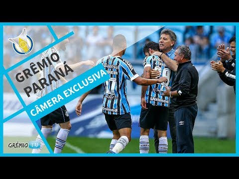 [CÂMERA EXCLUSIVA] Grêmio 2x0 Paraná (Brasileirão 2018) l GrêmioTV