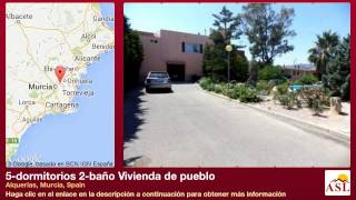 preview picture of video '5-dormitorios 2-baño Vivienda de pueblo se Vende en Alquerias, Murcia, Spain'
